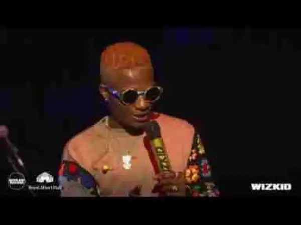 Video: Wizkid Performs " ISKABA " Alongside Wande Coal Live At Royal Albert Hall London